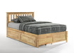 Rosemary K Series Basic Bed - Barewood
