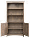 24"w Alder Bookcase (72"h - 84"h) - Barewood