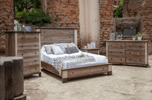 Antique Bed - Barewood