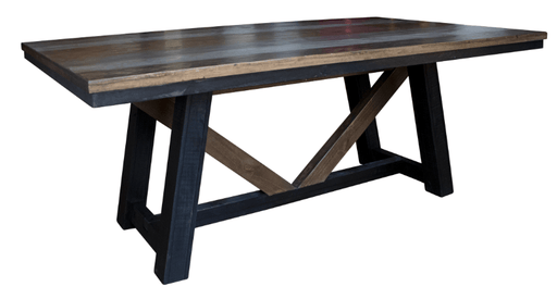 Antique Gray Dining Table - Barewood