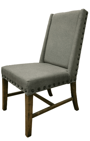 Loft Brown Upholstered Chair - Barewood