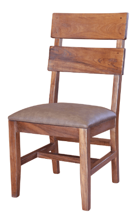 Parota Ladder Back Chair - Barewood