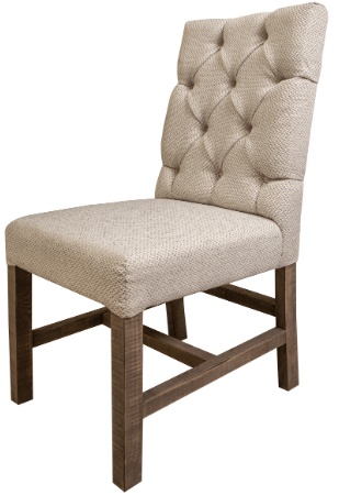 Marble Upholseted Chair - Barewood