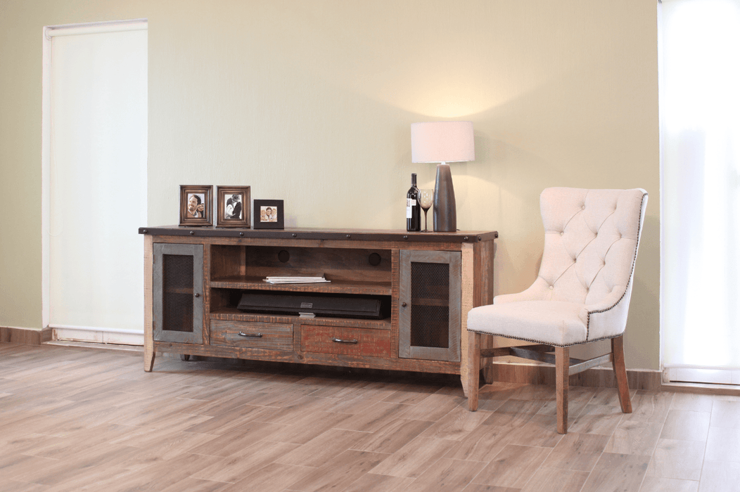 Multicolor TV Stand - Barewood