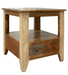Antique Multicolor Side Table - Barewood