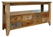 Antique Multicolor Sofa Table - Barewood