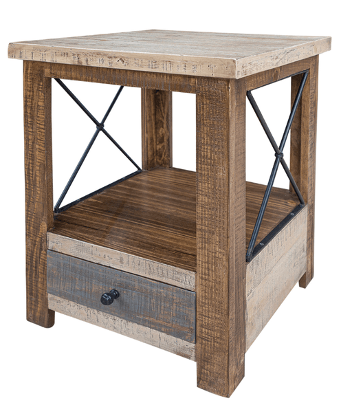 Andaluz End Table - Barewood