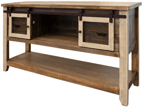 Antique Sofa Table - Barewood