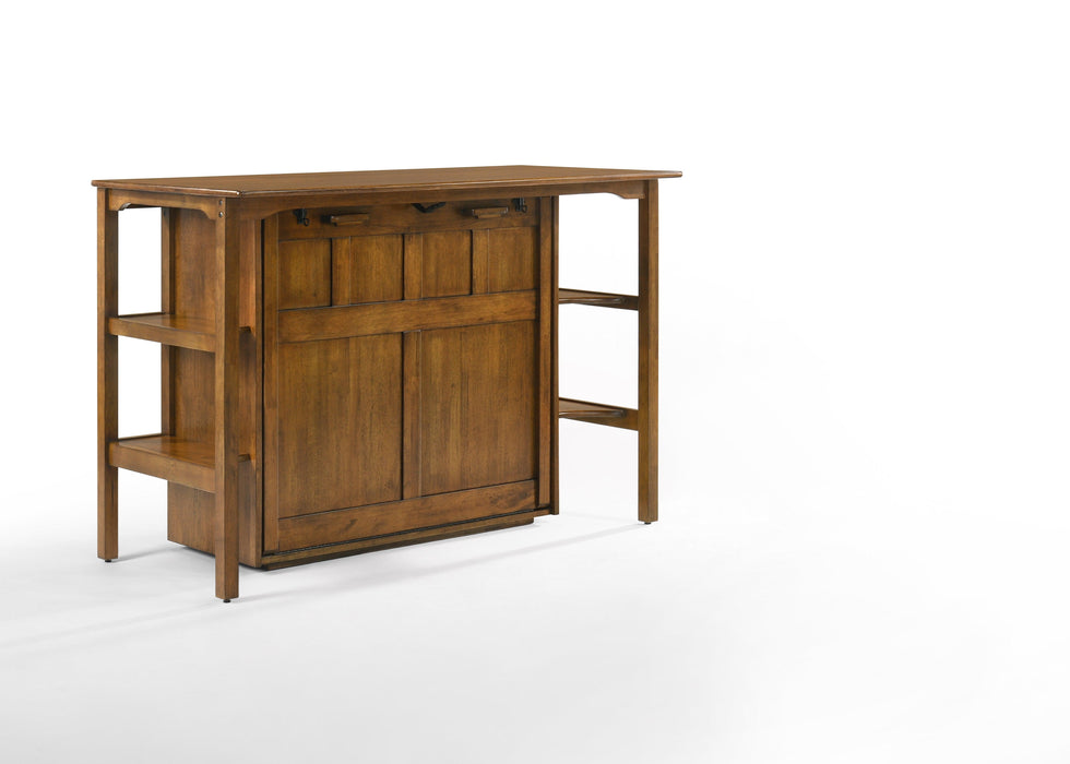 Siesta Murphy Cabinet Desk - Barewood