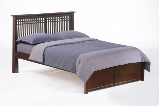 Solstice K Series Basic Bed - Barewood