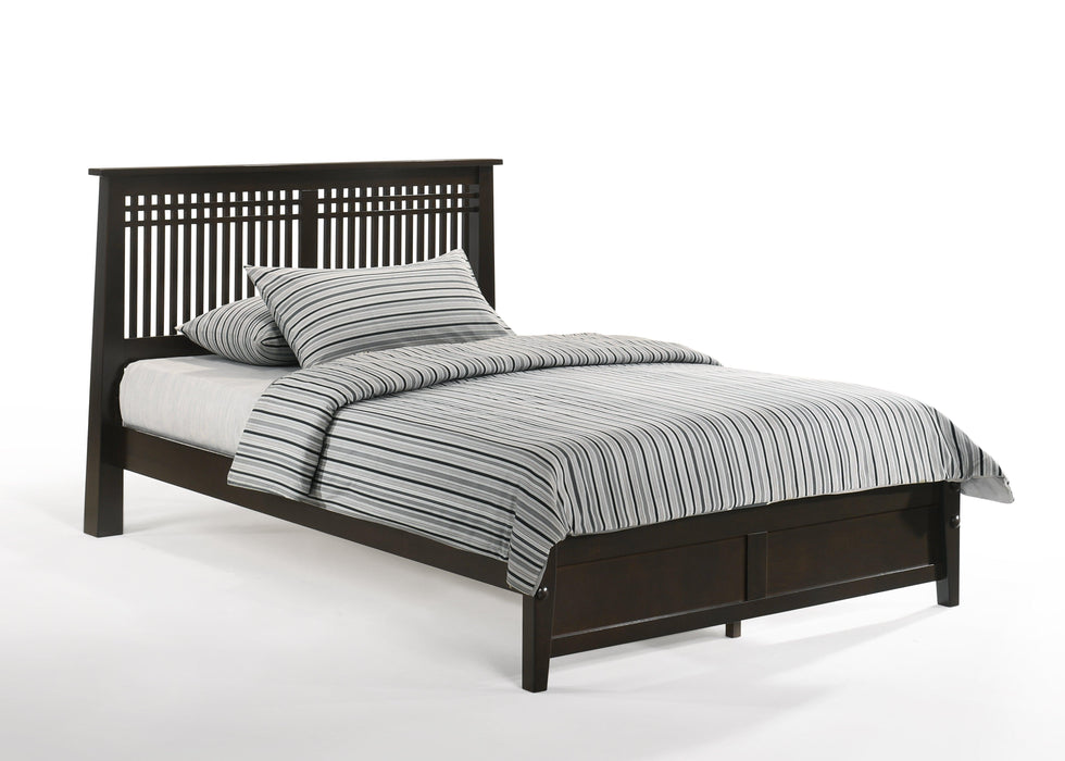Solstice P Series Basic Bed - Barewood