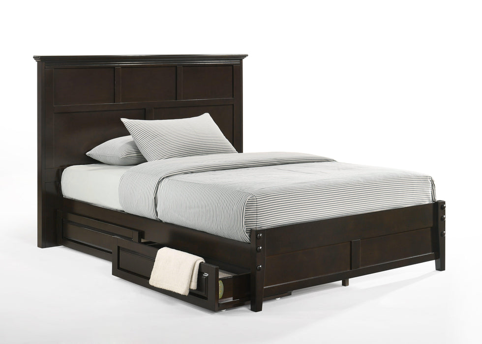 Tarragon P Series Basic Bed - Barewood