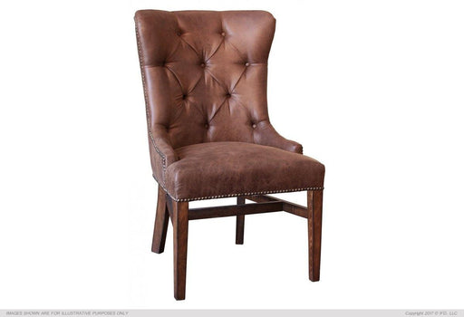 Terra Microfiber Upholstered Chair - Barewood