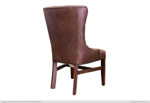 Terra Microfiber Upholstered Chair - Barewood