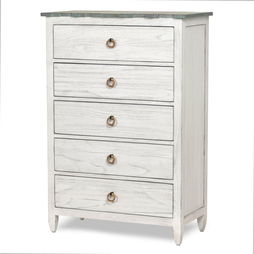 Picket Fence Five Drawer Chest - Barewood
