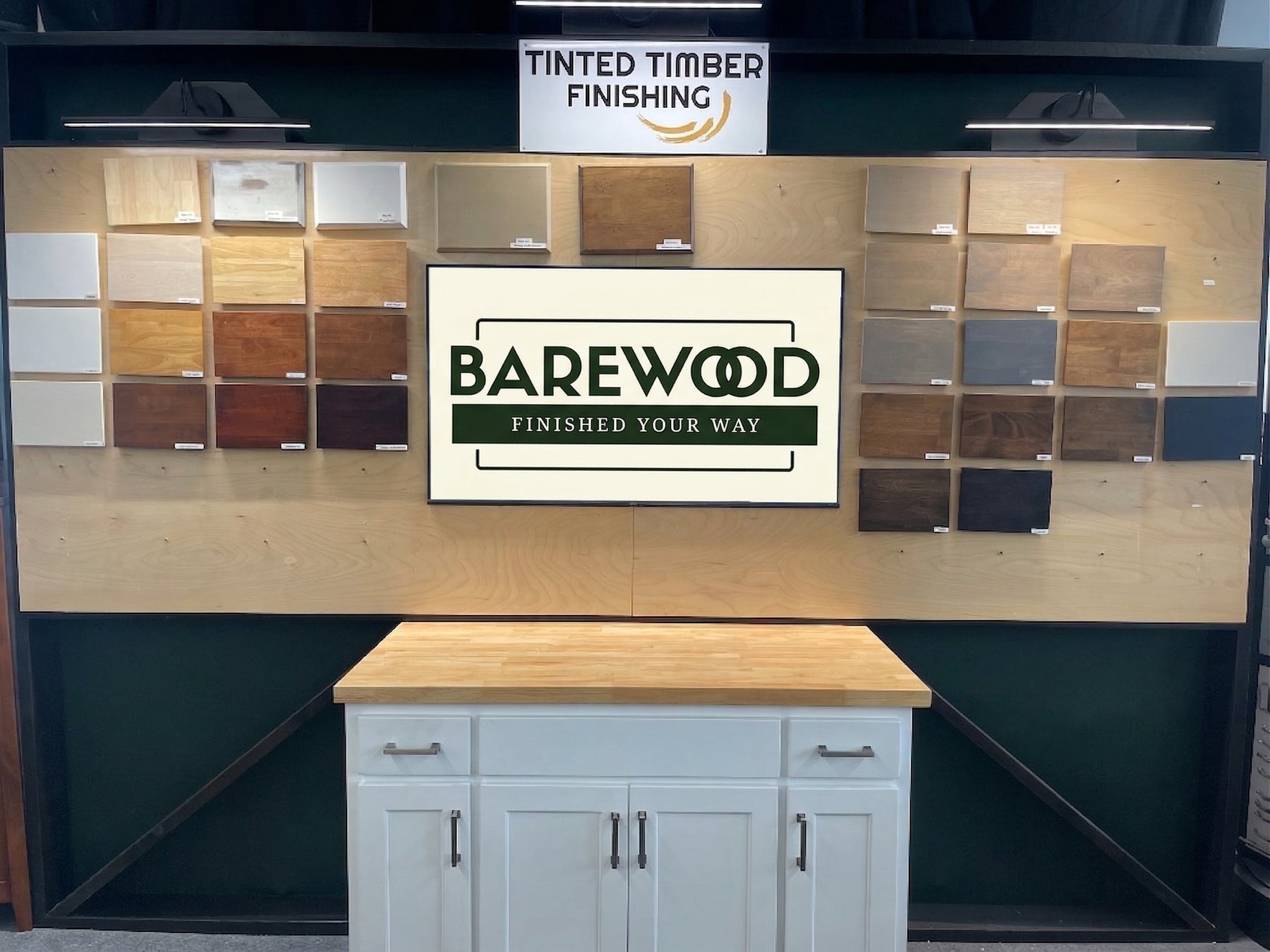 Barewood Finish Wall