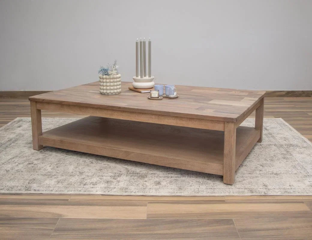 Natural Parota Rectangular Cocktail Table Collection