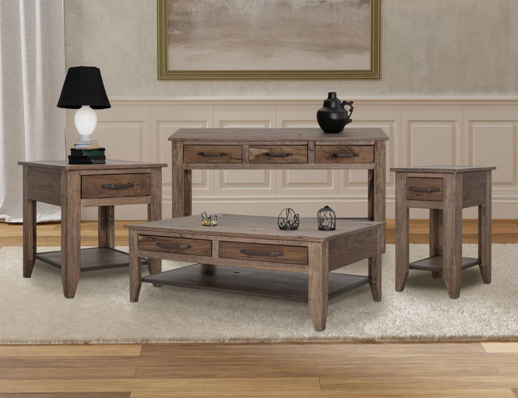 Natural Teca Living Room Collection - Barewood