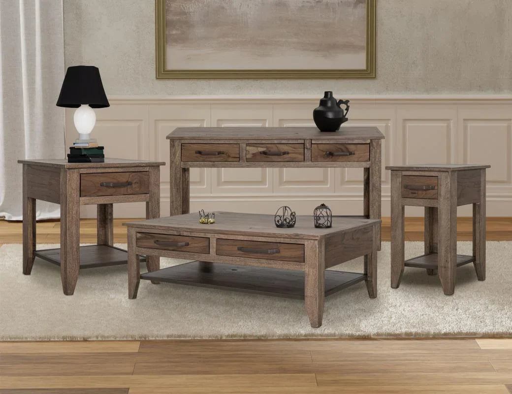 Natural Teca Living Room Collection - Barewood