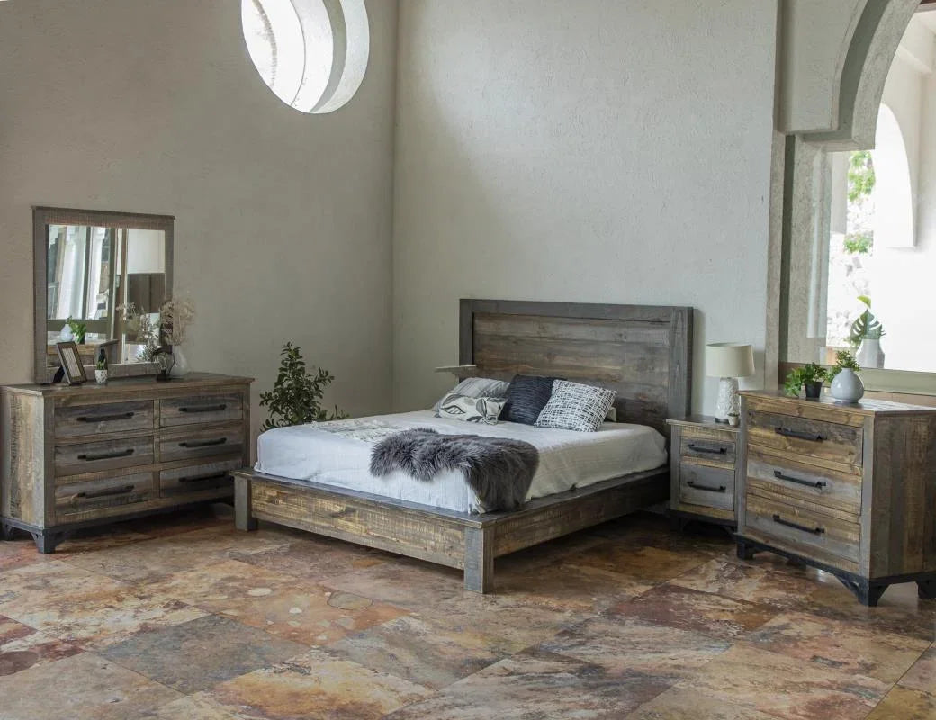 Loft Brown Bedroom Collection