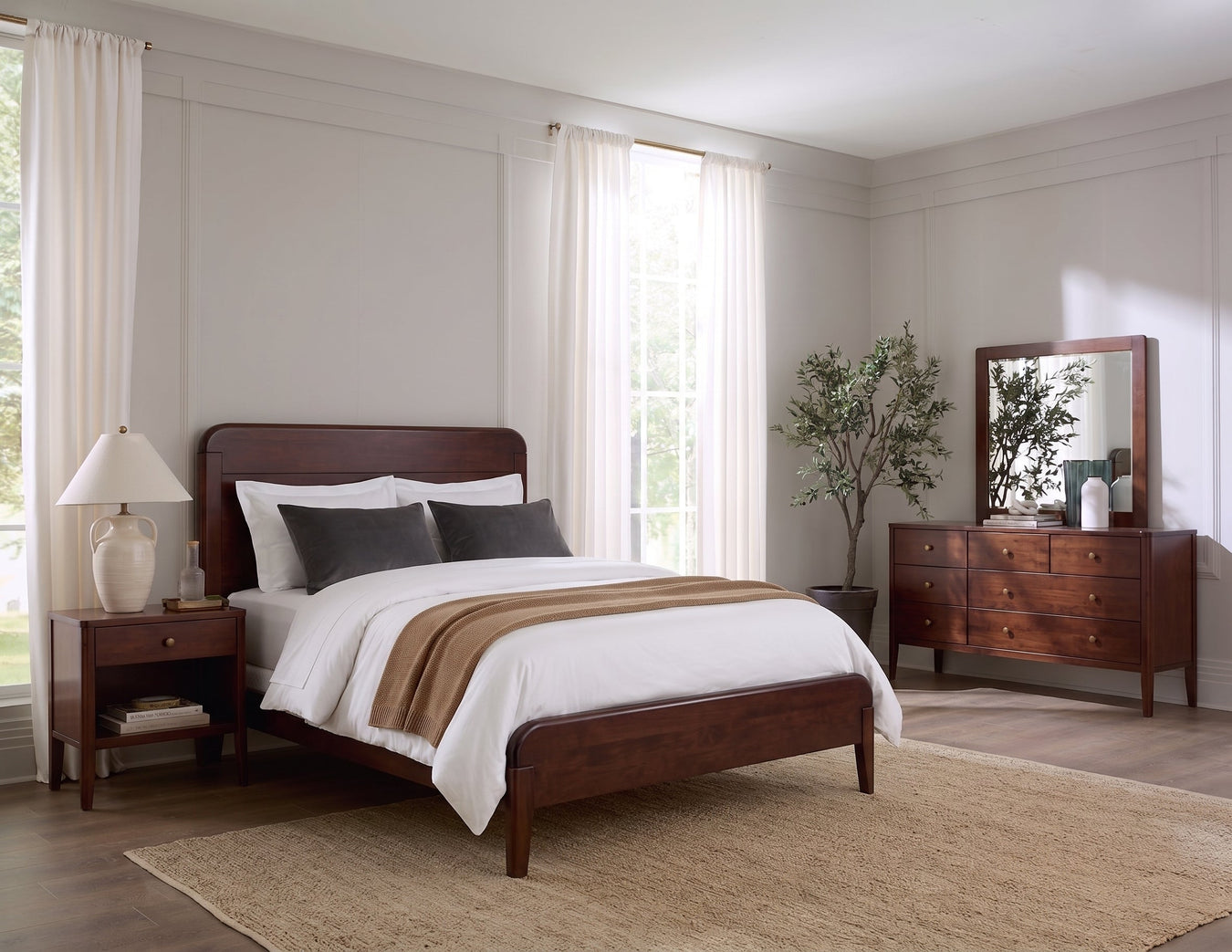 Warren Platform Bed Bedroom Set