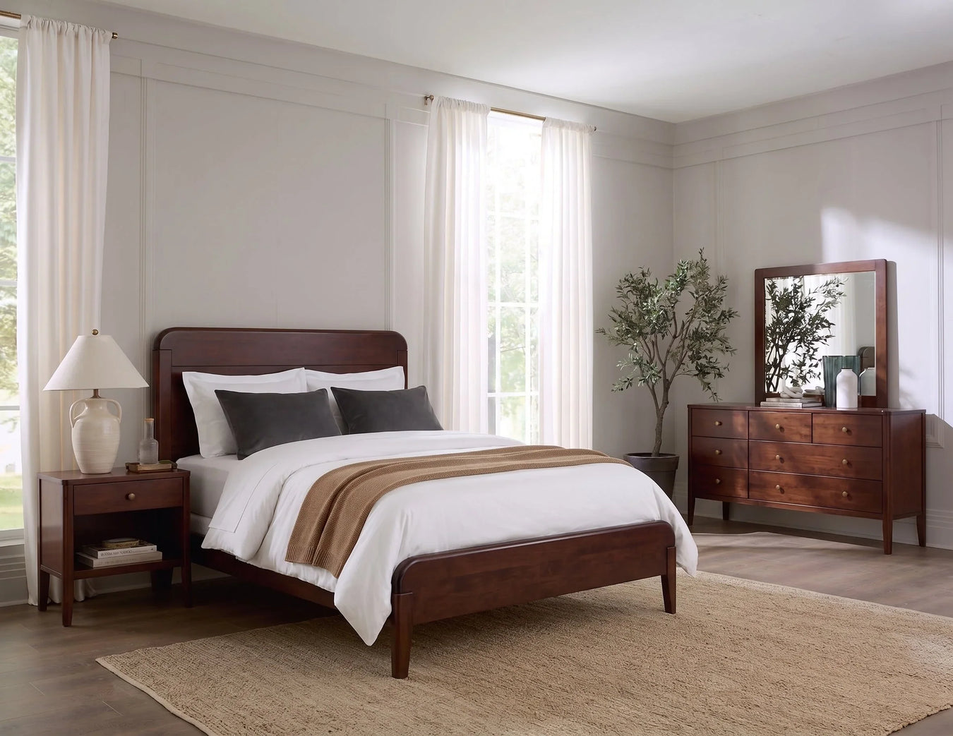 Warren Platform Bed Bedroom Set