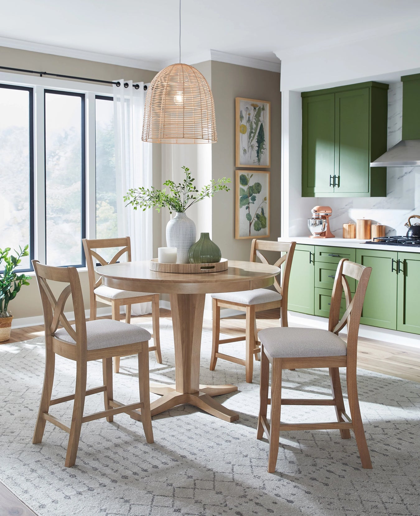 Cosmopolitan Verona Counter Height Table Set