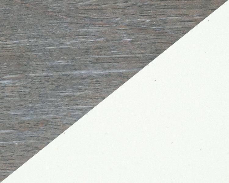 Flair Leg Extension Dining Table - Heather Gray/White - Barewood