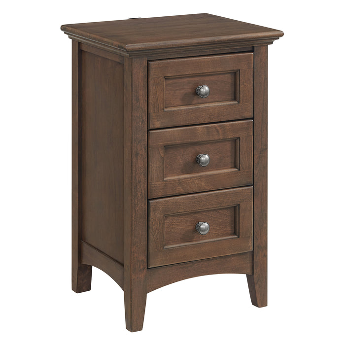 McKenzie Three Drawer Nightstand