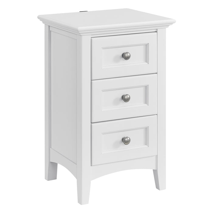 McKenzie Three Drawer Nightstand