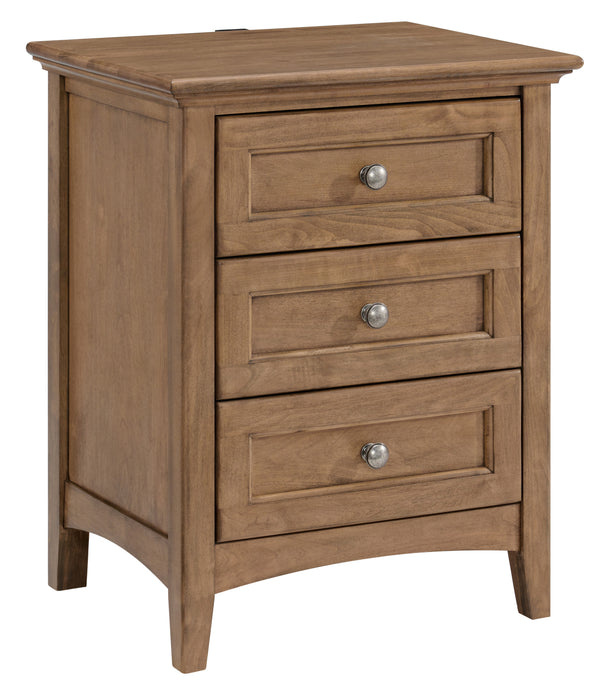 McKenzie Three Drawer Nightstand