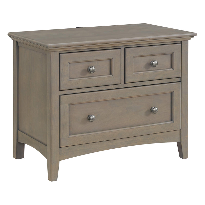 McKenzie Three Drawer Wide Nightstand