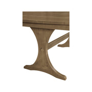 Arcadia trestle detail in Sandstone - Barewood