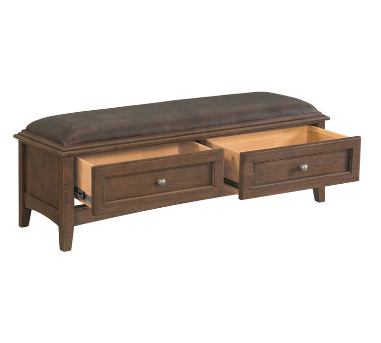 McKenzie 2-Drawer Bench