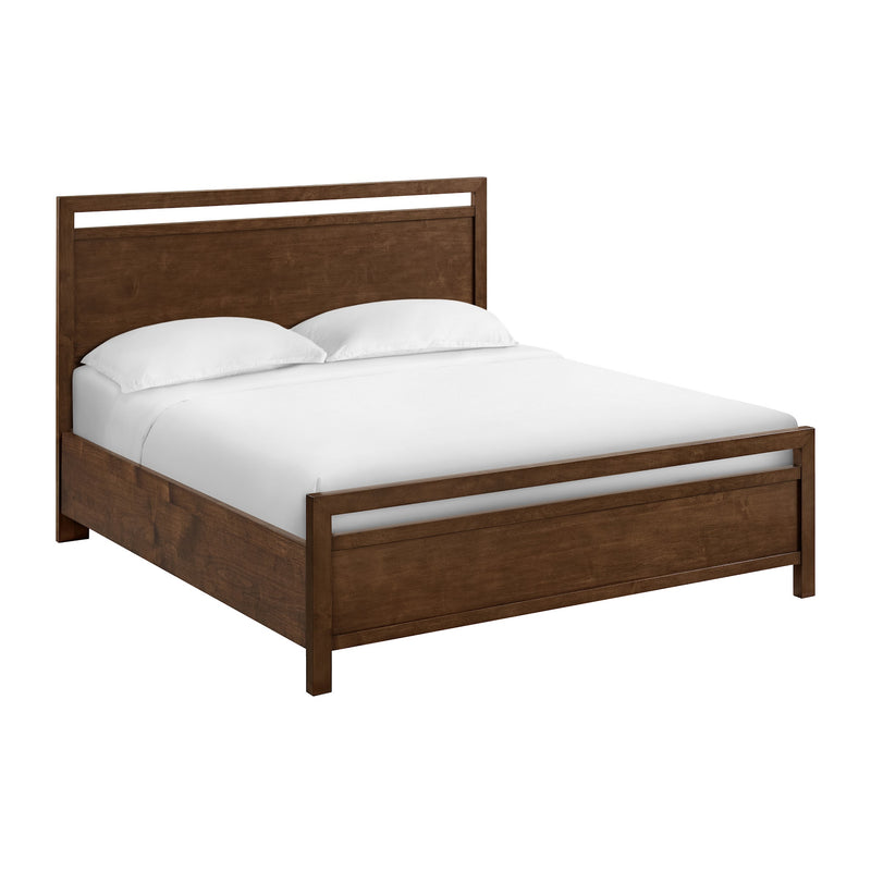 Virginia Bed, King, in Americano - Barewood