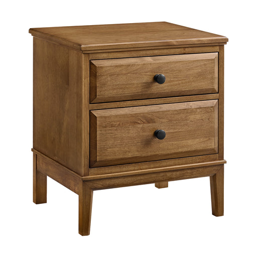 Virginia 2-Drawer Nightstand in Mocha - Barewood