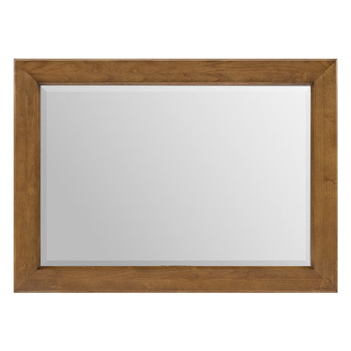 Virginia Beveled Mirror in Mocha - Barewood