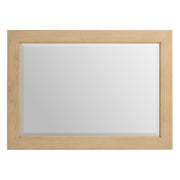 Virginia Beveled Mirror in Latte - Barewood