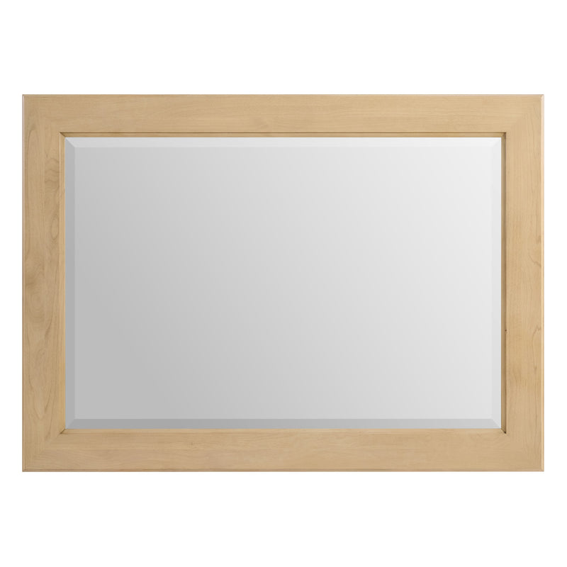 Virginia Beveled Mirror in Latte - Barewood