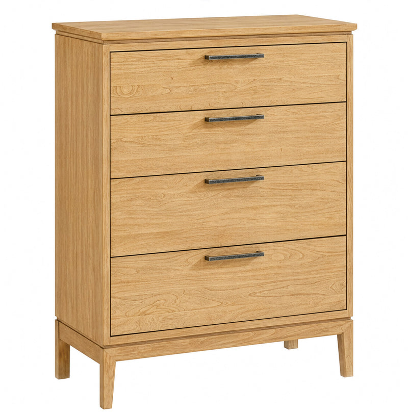 Bailey 4-Drawer Chest in Natural - Barewood