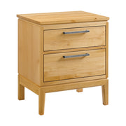 Bailey 2-Drawer Nightstand in Natural - Barewood