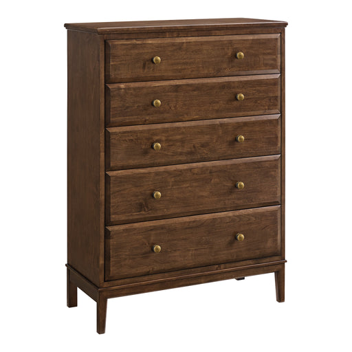 Virginia 5-Drawer Chest in Americano - Barewood