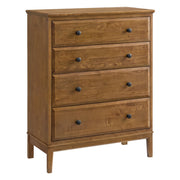 Virginia 4-Drawer Chest in Mocha - Barewood