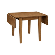 Drop-Leaf Dining Table with the leaves down - Barewood