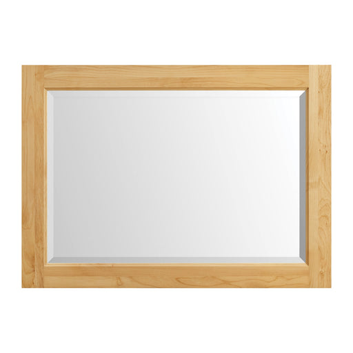 Bailey Beveled Mirror in Natural - Barewood