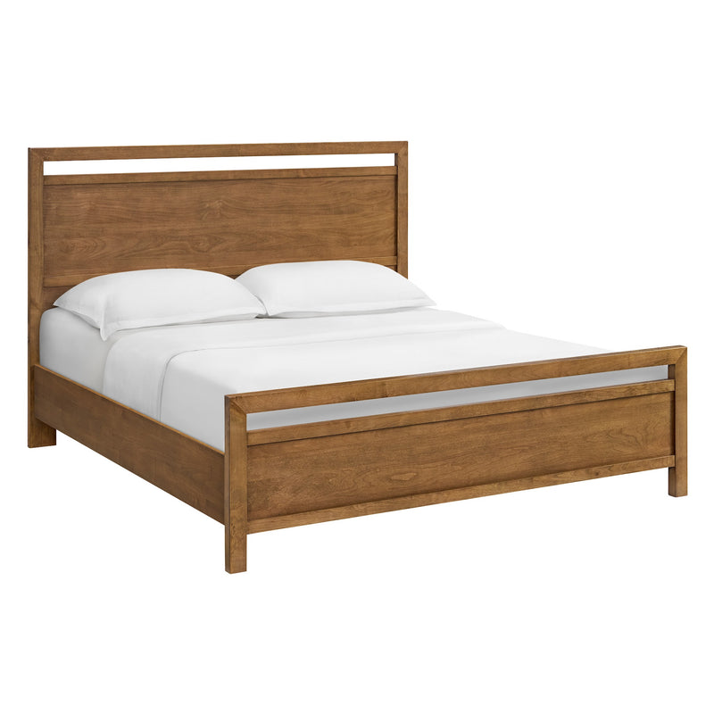 Virginia Bed, King, in Mocha - Barewood