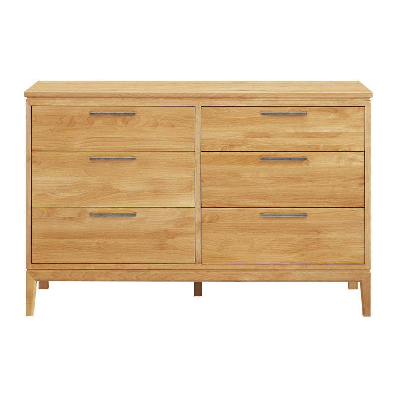 Bailey 60" Low Dresser in Natural, alternate view - Barewood