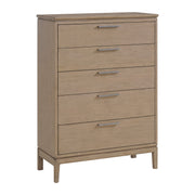 Bailey 5-Drawer Chest in Almond - Barewood
