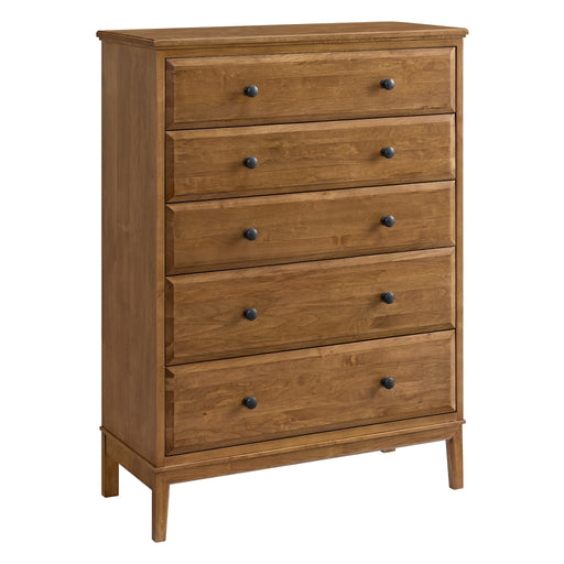 Virginia 5-Drawer Chest in Mocha - Barewood