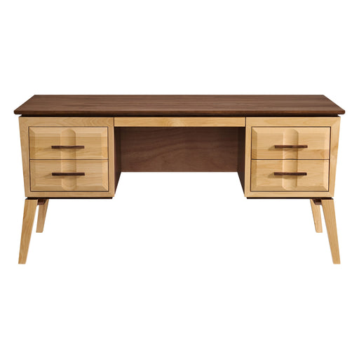 Addison 4-Drawer Desk in Duet finish - Barewood